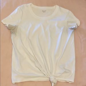 Madewell white tee